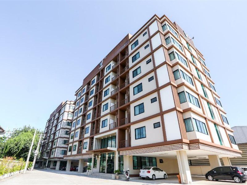 V-Twin Donjan Service Apartment Chiang Mai Exterior foto